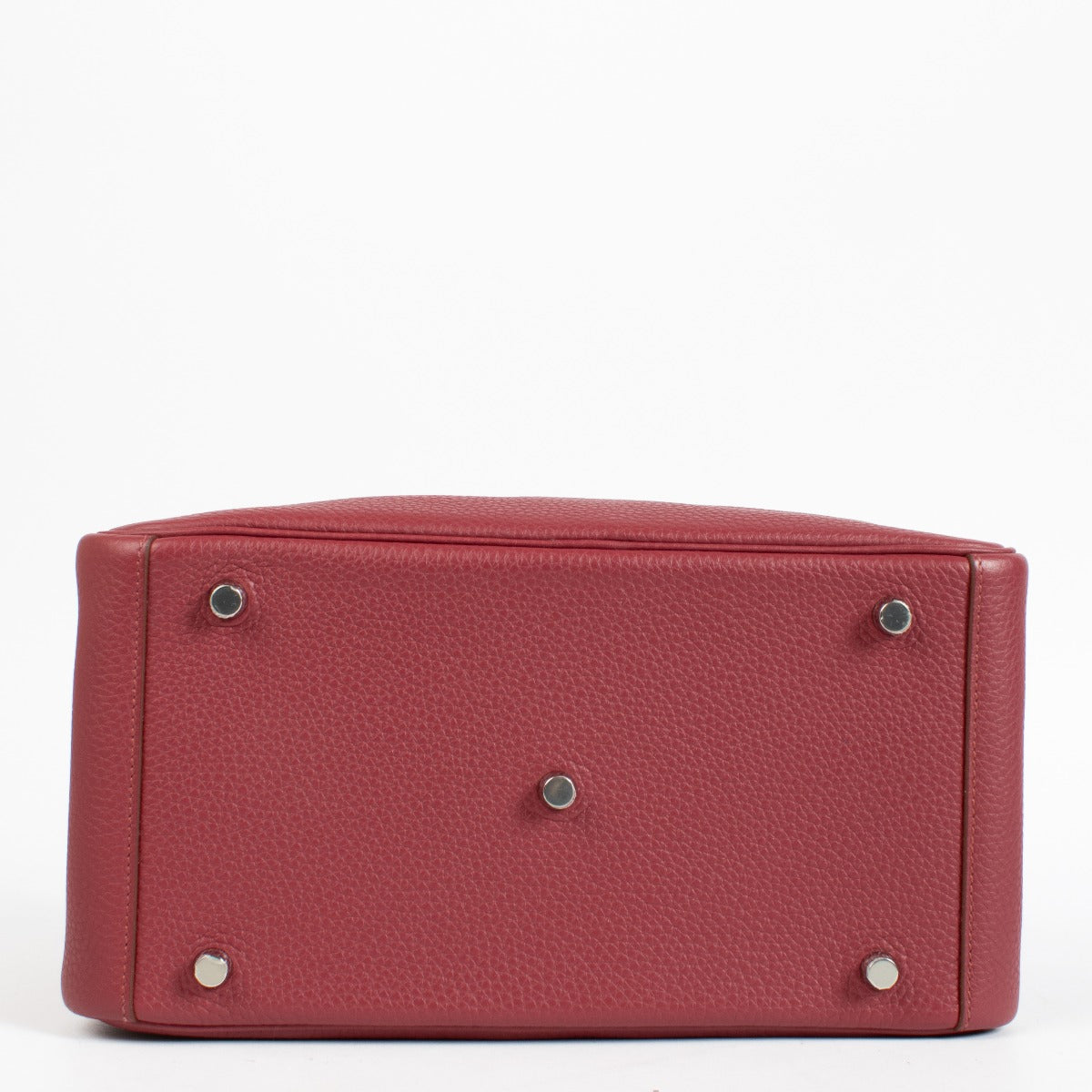 Hermès Lindy 30 Rubis Clemence PHW