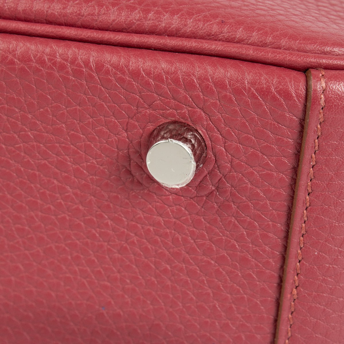 Hermès Lindy 30 Rubis Clemence PHW
