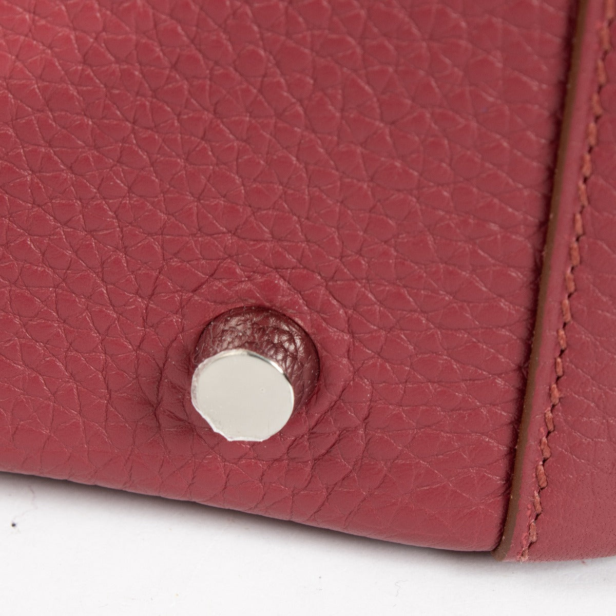 Hermès Lindy 30 Rubis Clemence PHW