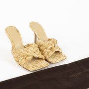 shop 100% authentic second hand Bottega Veneta Beige Raffia Sandals - Size 36 1/2 on Labellov.com