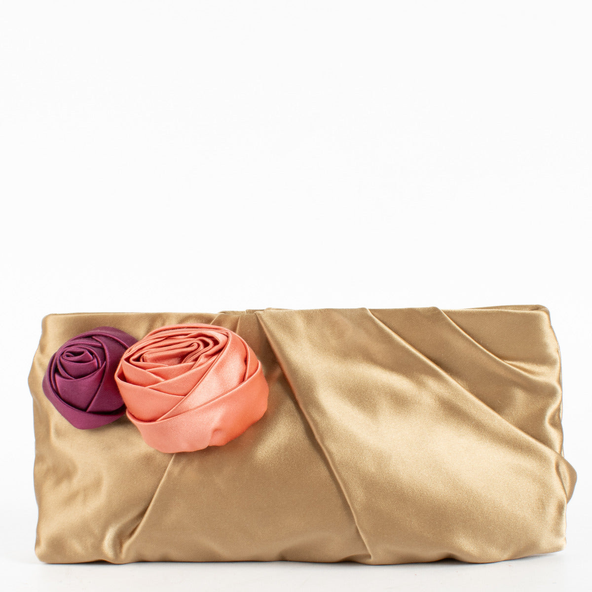 Prada satin clutch for the best price at Labellov secondhand luxury in Antwerp and Knokke.