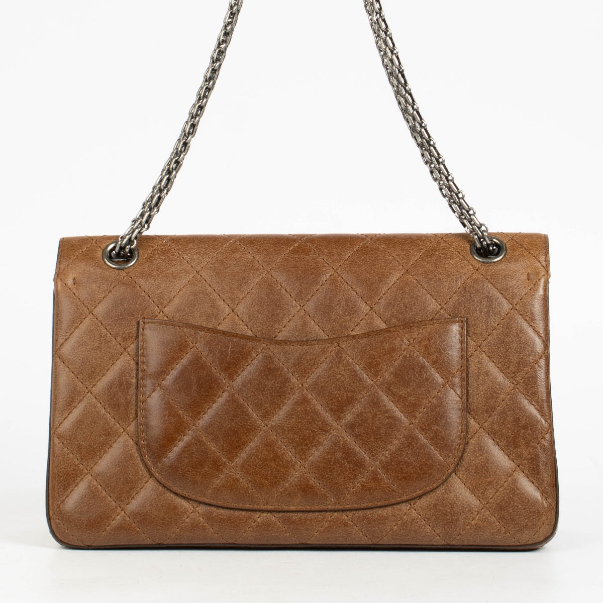 Authentic pre-loved Chanel Brown Medium 2.55 Reissue Bag on Labellov.com