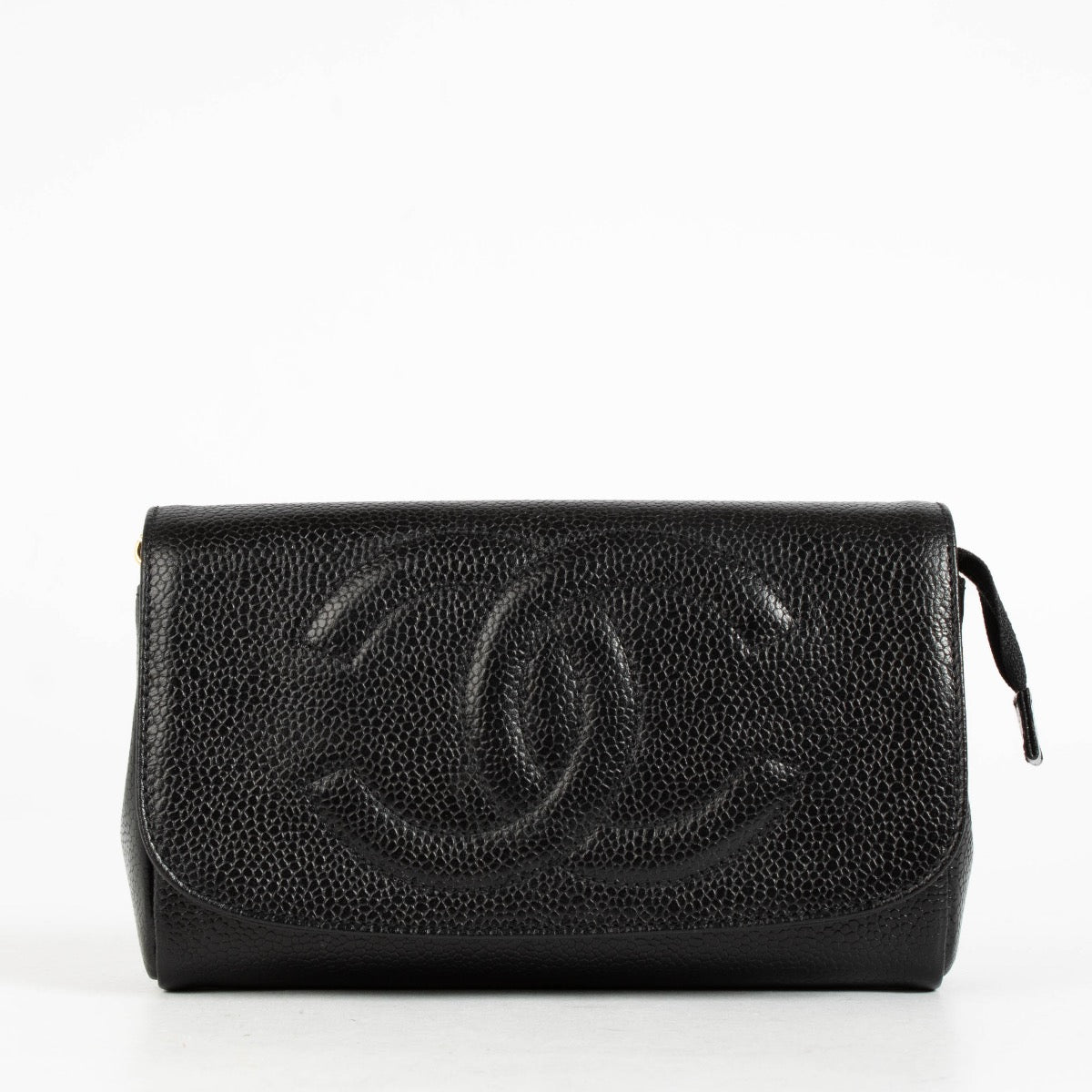 Authentic pre-loved Chanel Black Vintage Clutch on Labellov.com