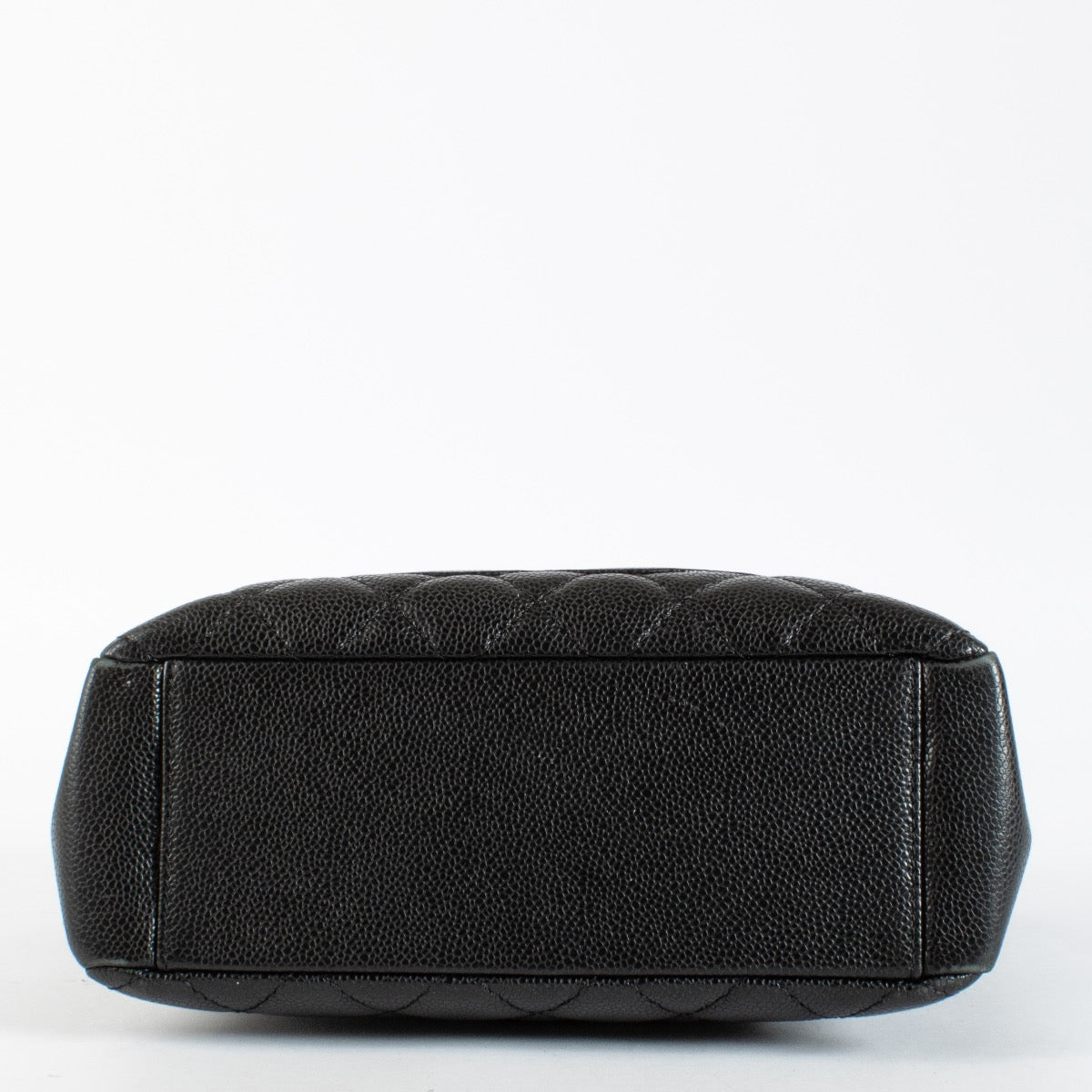 Authentic preloved Chanel Black Caviar Petite Shopping Tote PST on Labellov.com