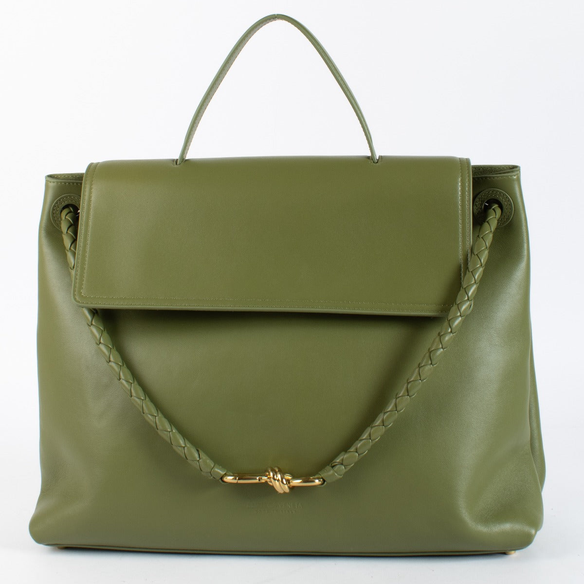 Bottega Veneta Matcha Grote Ciao Ciao Tas