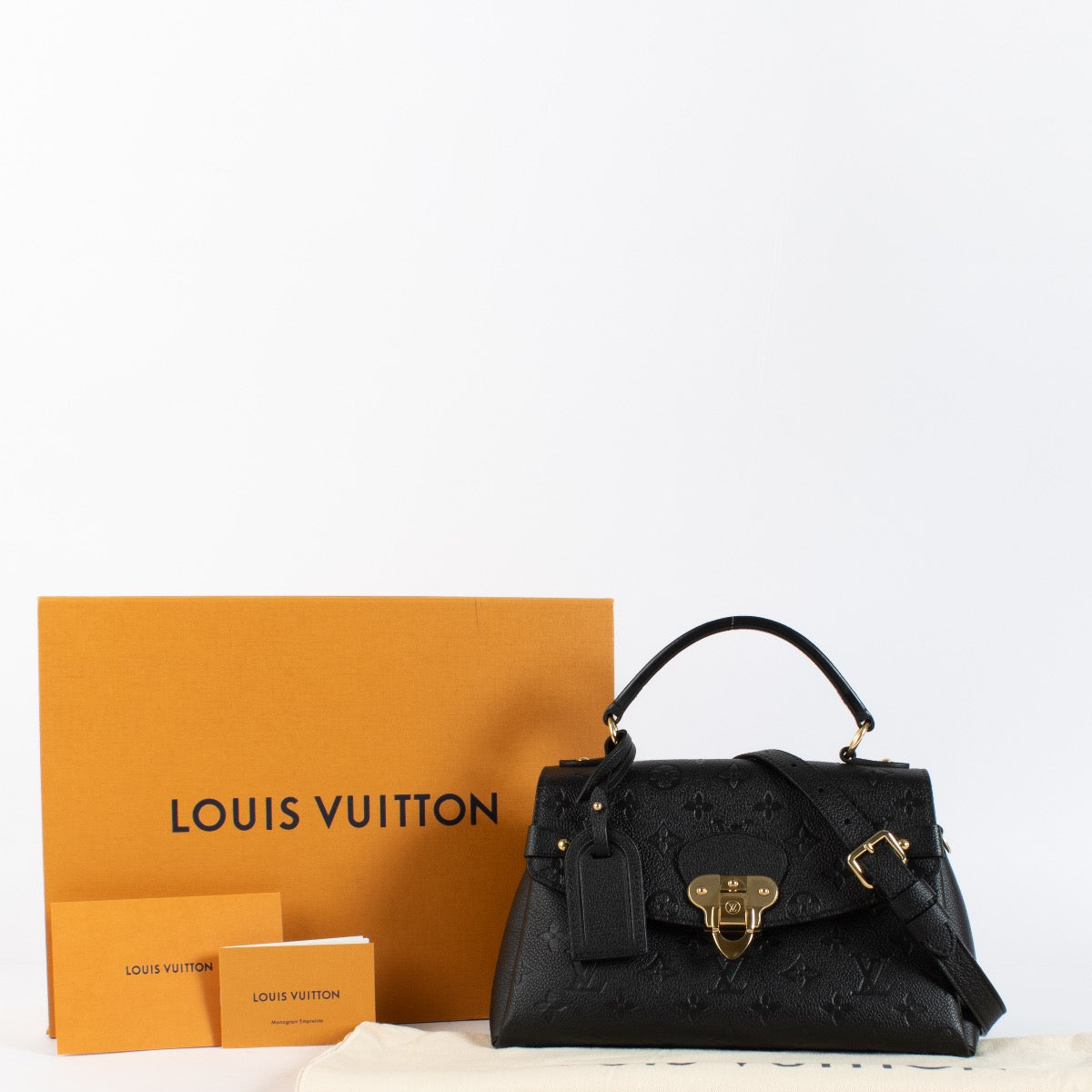 authentic preloved Louis Vuitton Black Georges Bag on Labellov.com