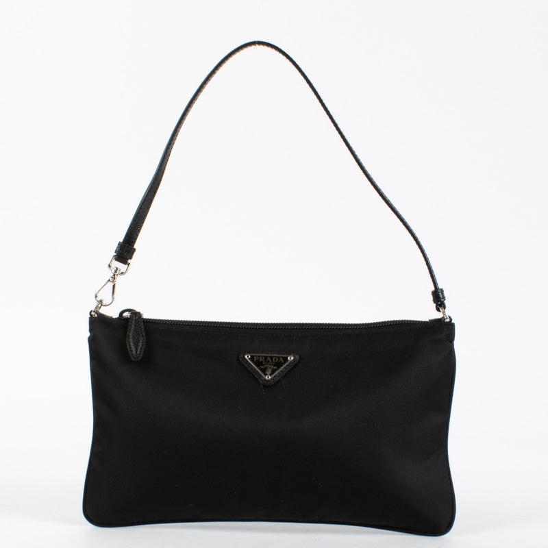 Authentic preloved Prada Black Nylon Shoulder Bag on Labellov.com