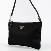 Authentic preloved Prada Black Nylon Shoulder Bag on Labellov.com