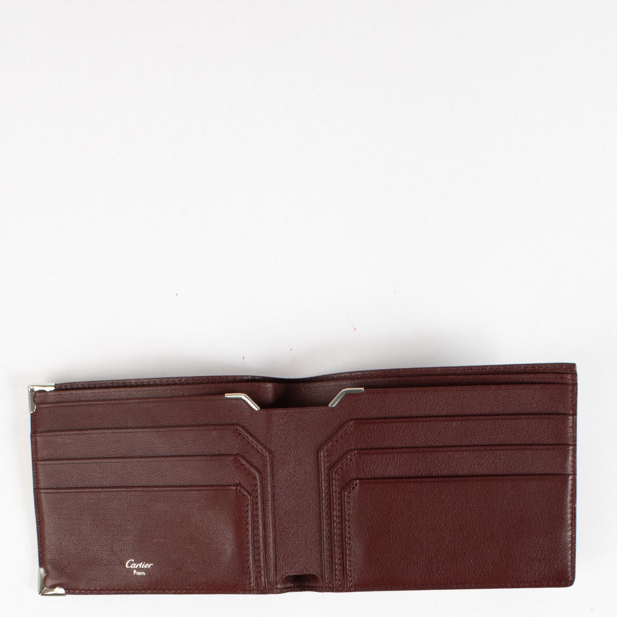 Autentic preloved Cartier Burgundy Wallet on Labellov.com