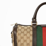 Shop this 100% authentic Gucci Monogram Canvas Boston Bag at Labellov.com