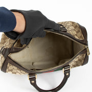 Shop this 100% authentic Gucci Monogram Canvas Boston Bag at Labellov.com