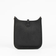 Shop this 100% authentic Hermès Evelyne 16 Black Clemence Flipperball Strap PHW Bag at Labellov.com