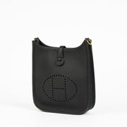 Shop this 100% authentic Hermès Evelyne 16 Black Clemence GHW Bag at Labellov.com