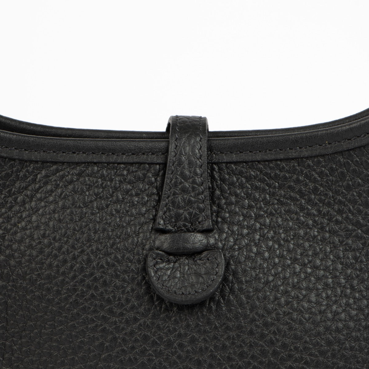 Shop this 100% authentic Hermès Evelyne 16 Black Clemence GHW Bag at Labellov.com