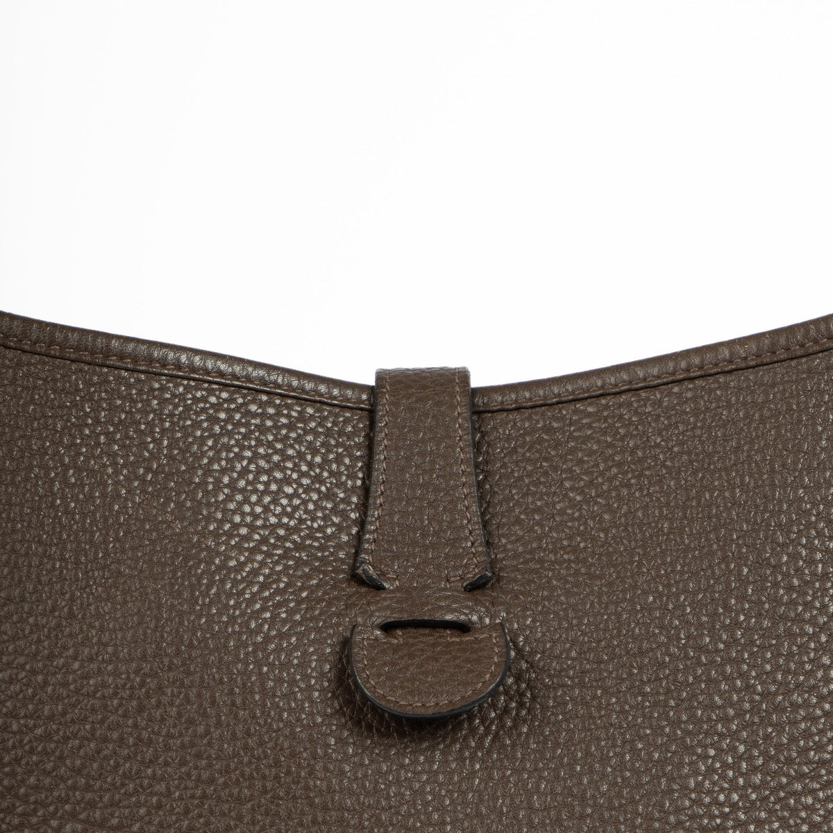 Shop this 100% authentic Hermès Evelyne III 33 Havane Clemence PHW Bag at Labellov.com