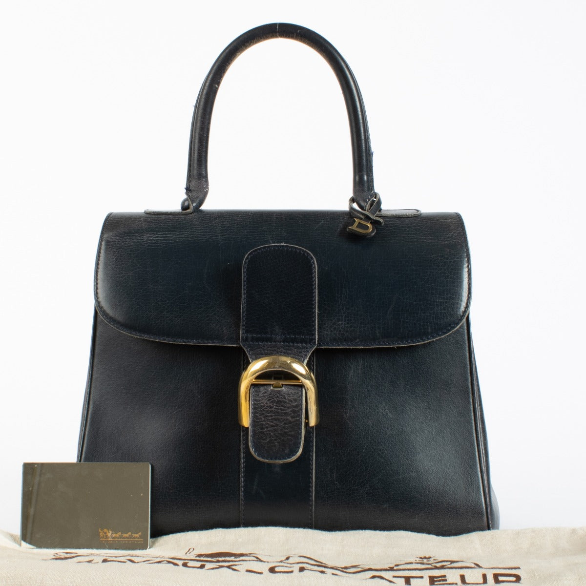 Authentic pre-loved Delvaux Blue Brillant MM on Labellov.com