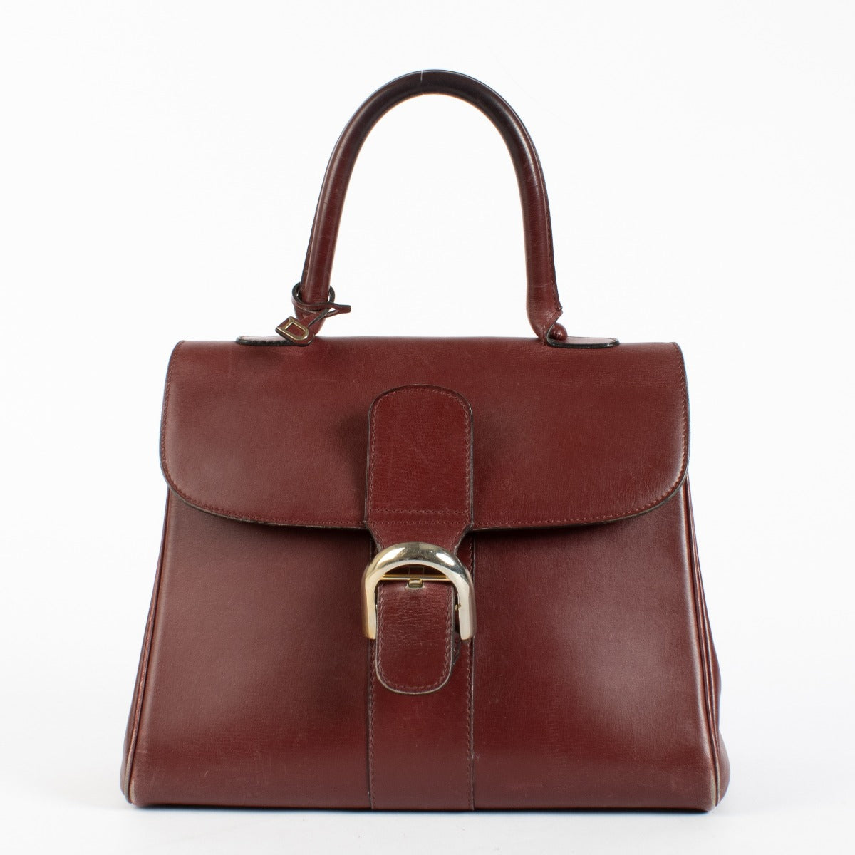 Authentic pre-loved Delvaux Burgundy Brillant MM on Labellov.com