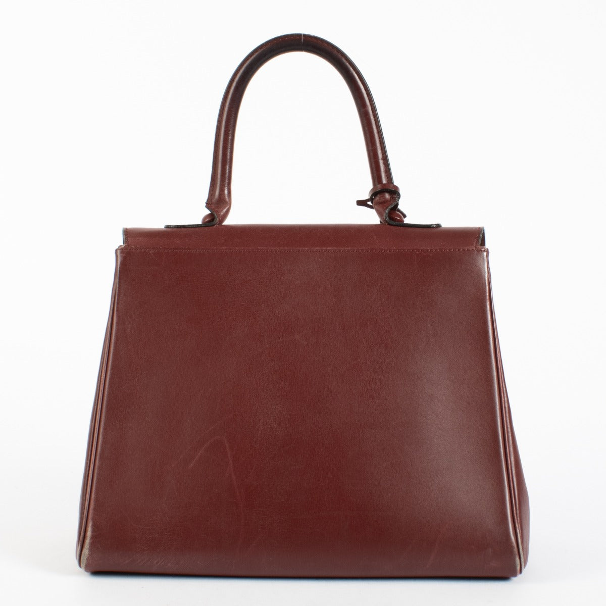 Authentic pre-loved Delvaux Burgundy Brillant MM on Labellov.com