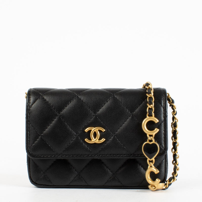 shop 100% authentic second hand Chanel Black Micro COCO Crossbody Bag on Labellov.com