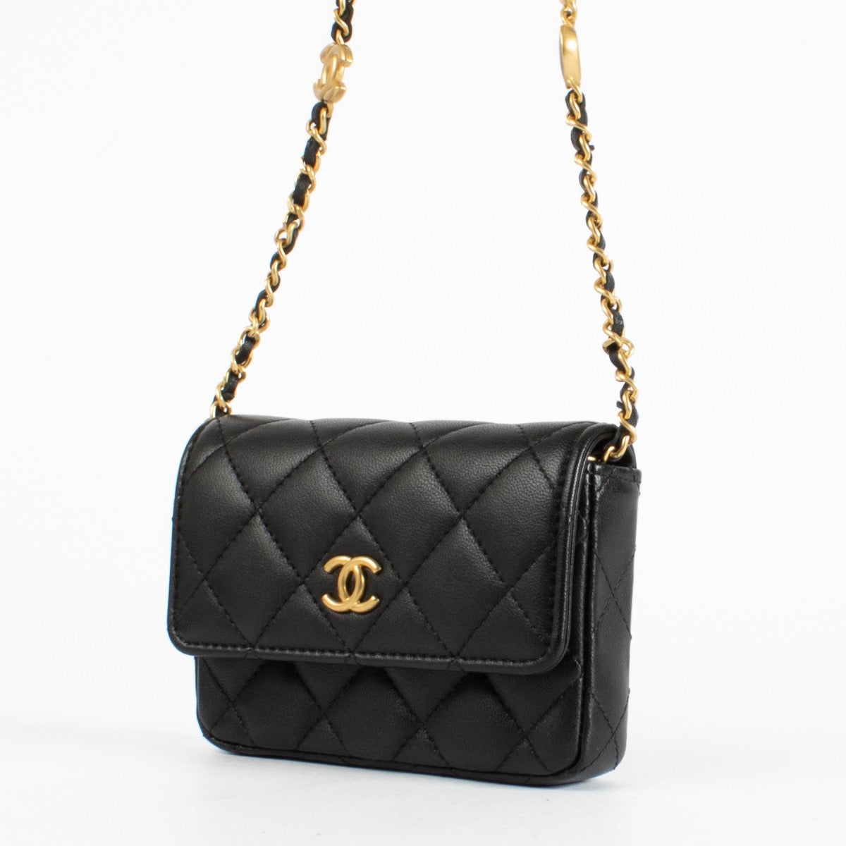 shop 100% authentic second hand Chanel Black Micro COCO Crossbody Bag on Labellov.com