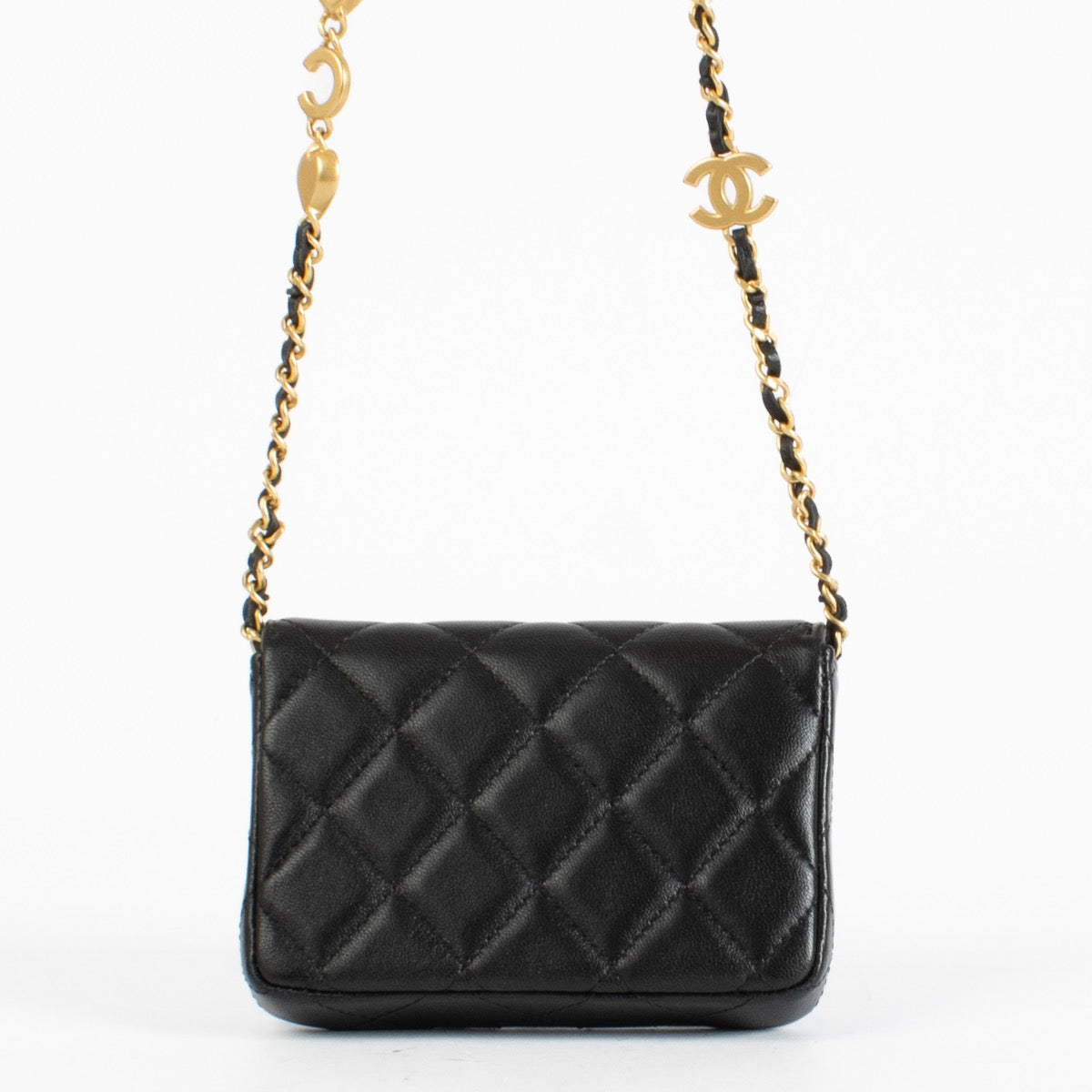 shop 100% authentic second hand Chanel Black Micro COCO Crossbody Bag on Labellov.com
