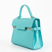 Authentic pre-loved Delvaux Blue Calf Souple Tempête MM on Labellov.com