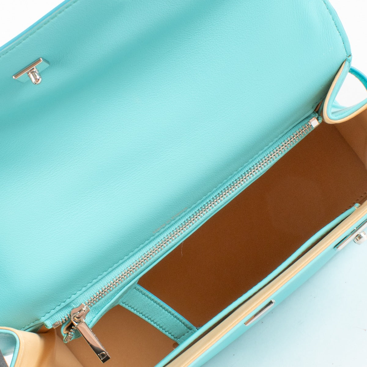 Authentic pre-loved Delvaux Blue Calf Souple Tempête MM on Labellov.com