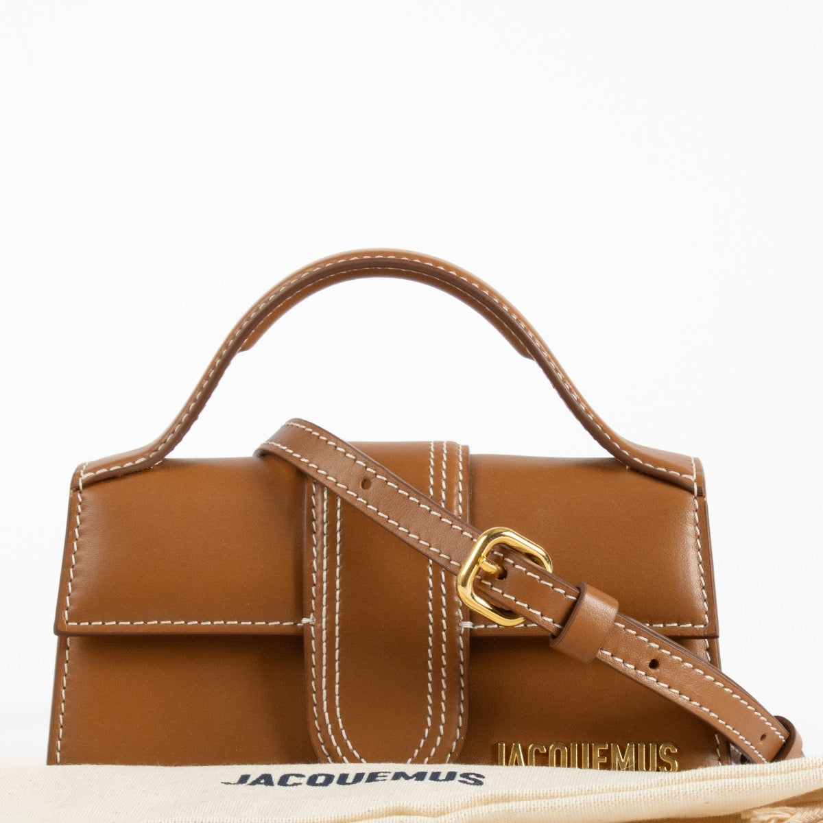 authentic preloved Jacquemus Camel Bambino Bag on Labellov.com