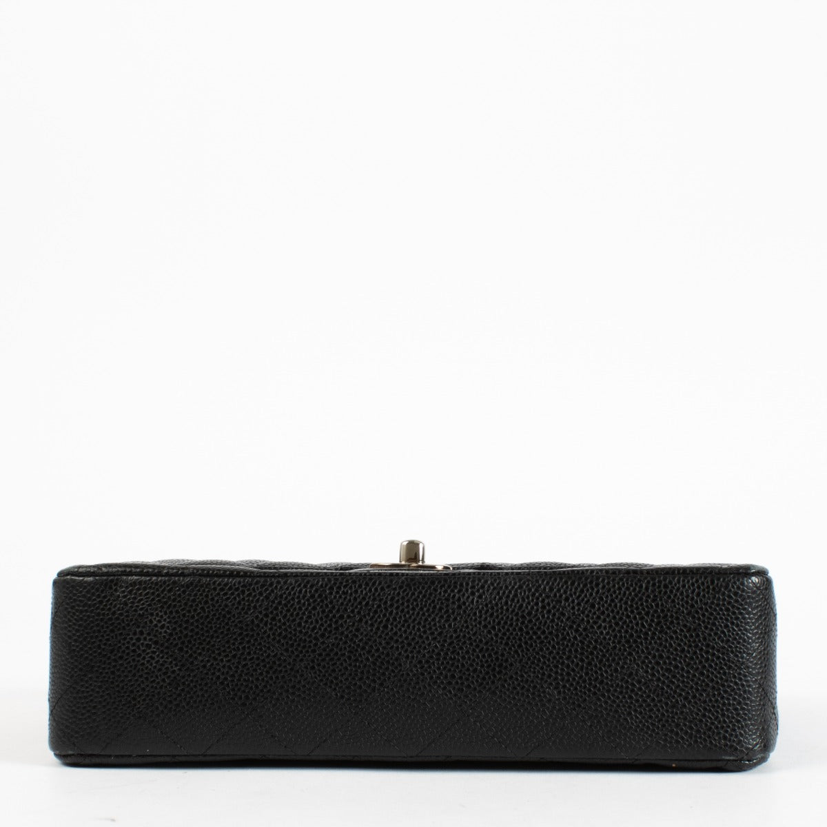 Sac à main Chanel Classic 11.12 en caviar noir taille medium