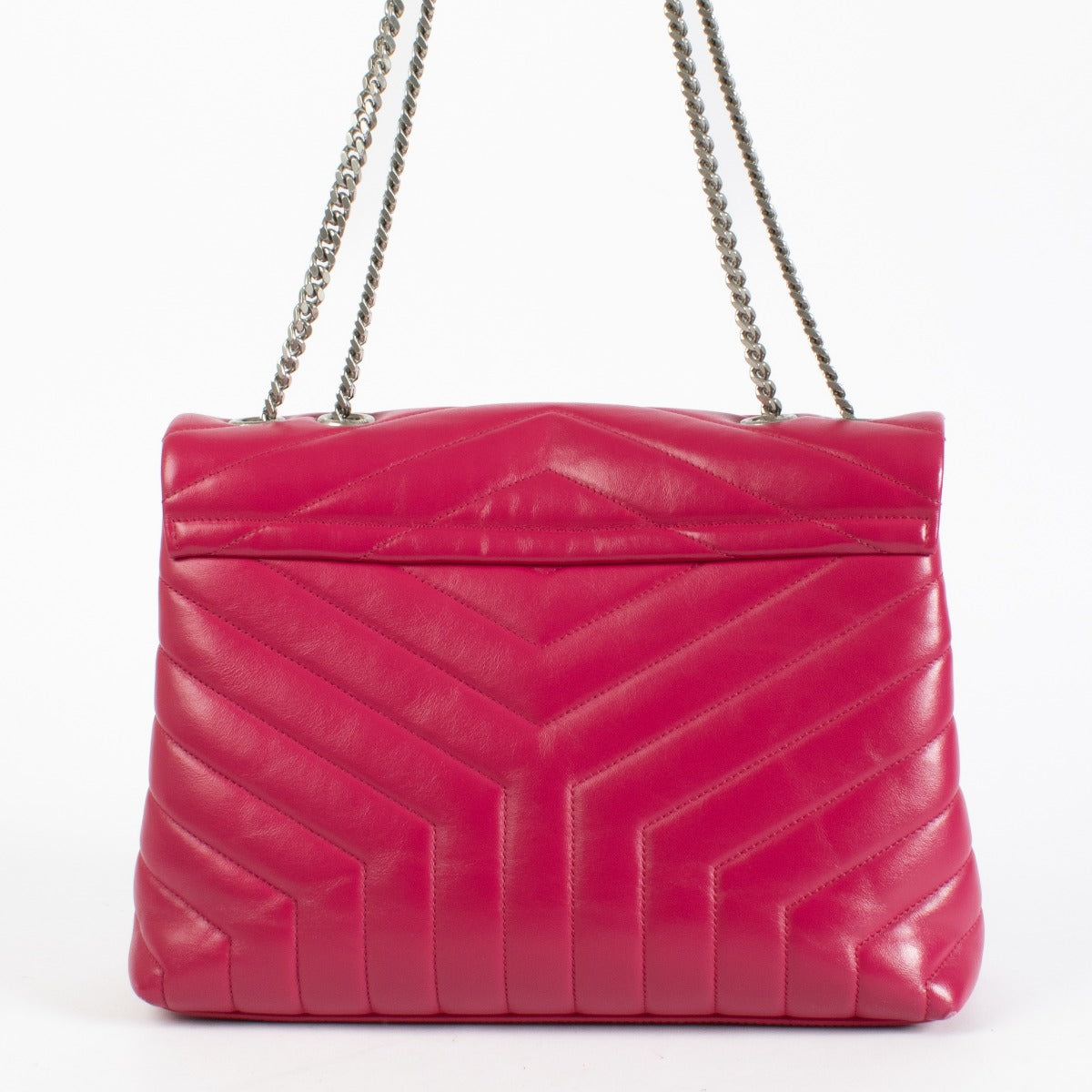 Authentic pre-loved Saint Laurent Pink Medium Loulou Bag on Labellov.com