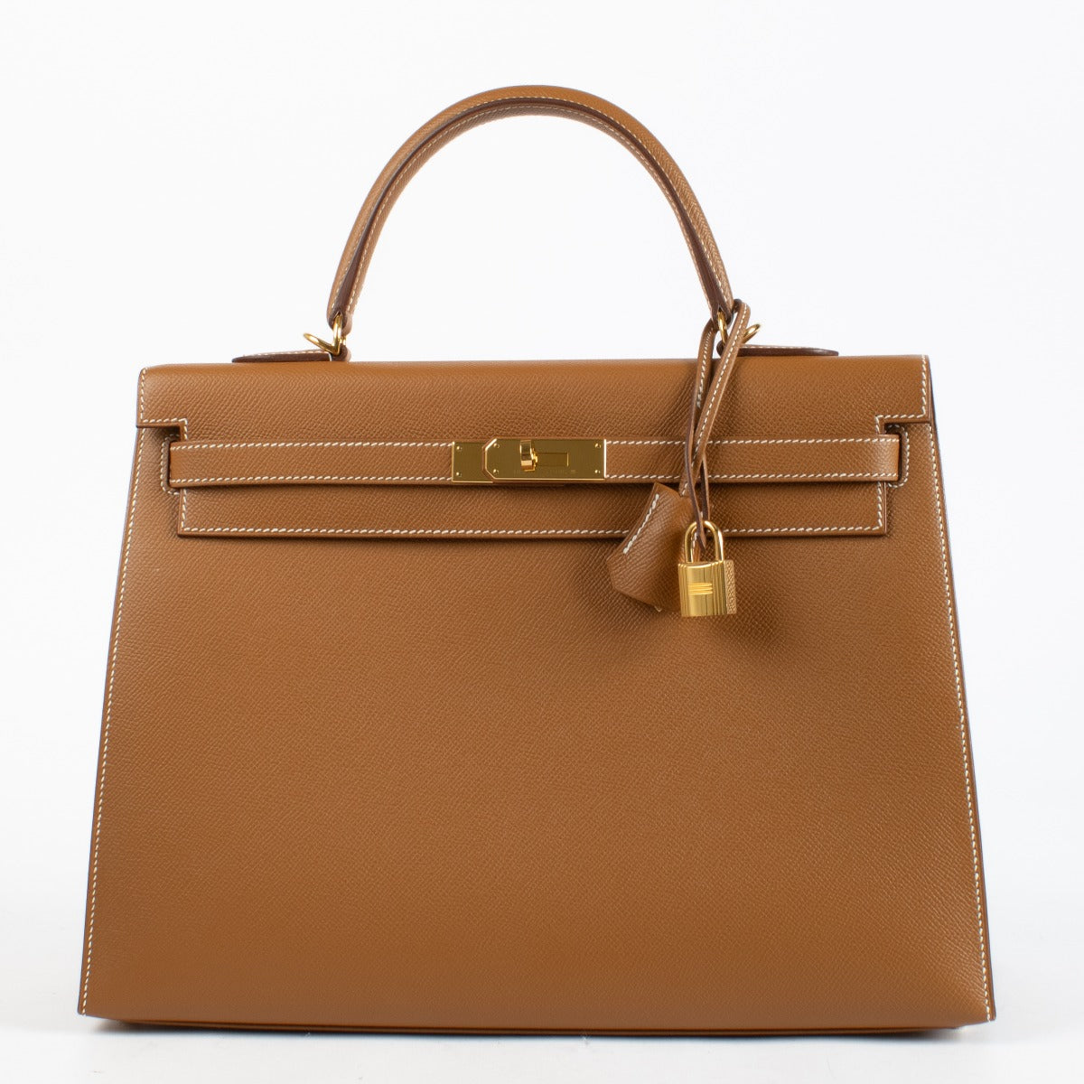 Hermès Kelly 35 Gold Epsom GHW