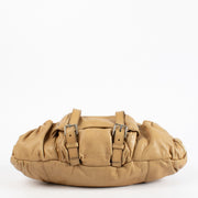 Authentic Second Hand Saint Laurent Beige Front Pocket Mombasa Bag on Labellov.com