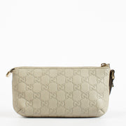 shop 100% authentic second hand Gucci White Guccissima Pouch on Labellov.com