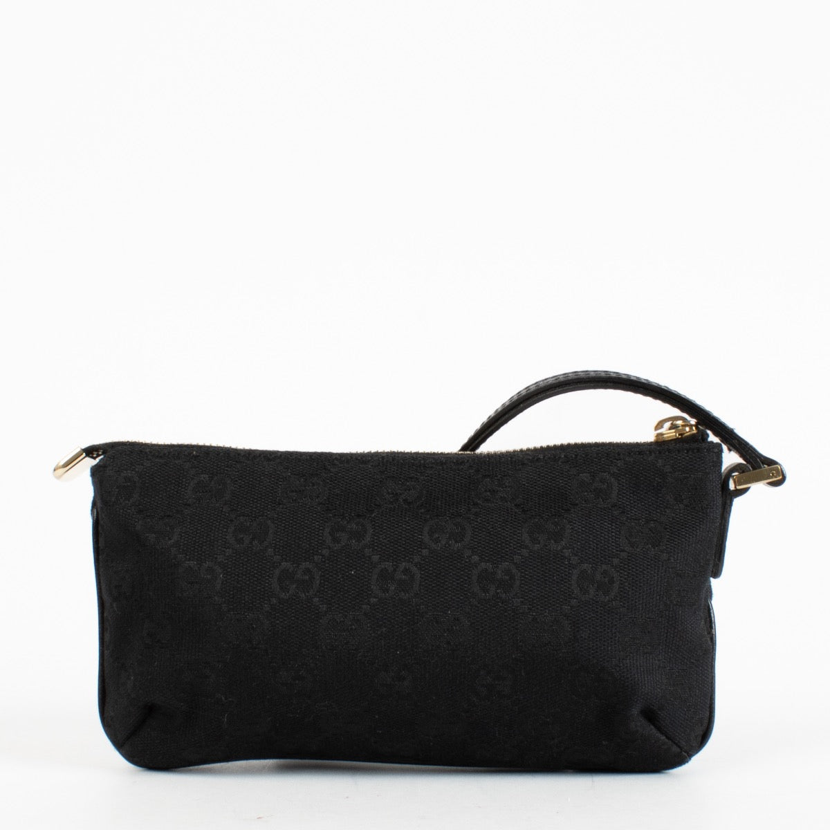 shop 100% authentic second hand Gucci Black GG Canvas Pouch on Labellov.com