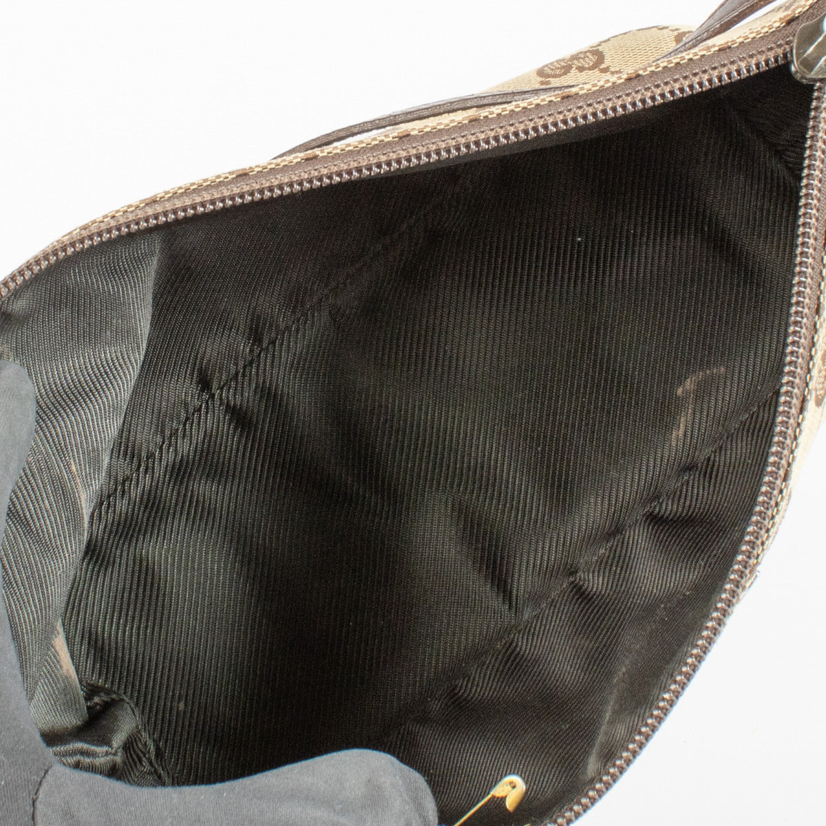 Gucci GG Canvas Baguette Tas