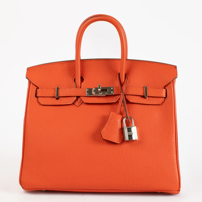 Hermès Birkin 25 Capucine Togo PHW