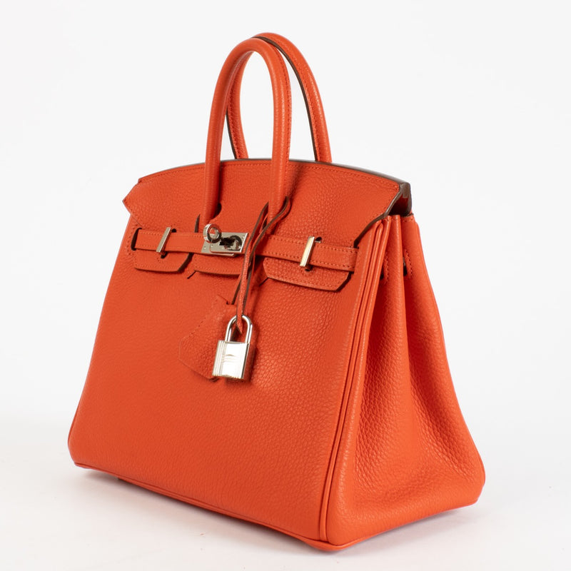 Hermès Birkin 25 Capucine Togo PHW