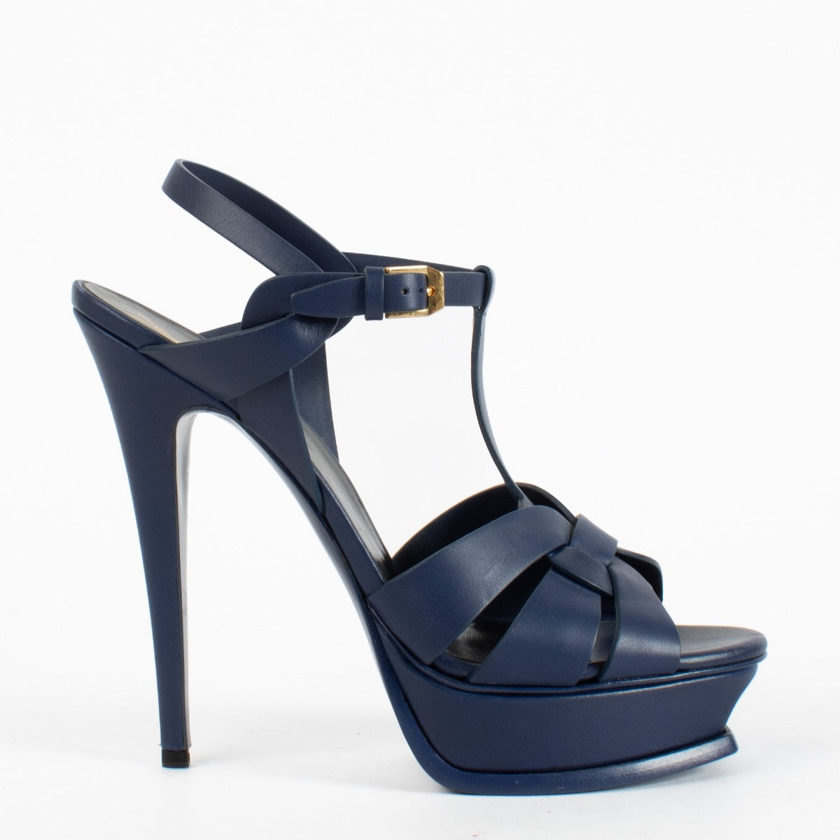 Sandales Saint Laurent Tribute bleues - Taille 41