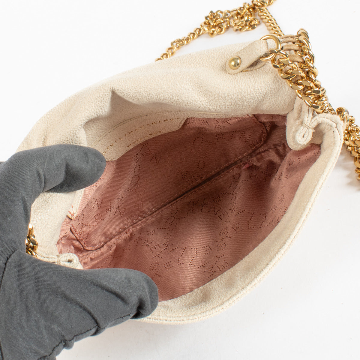 Stella McCartney Nude Falabella Portemonnee Crossbody Tas