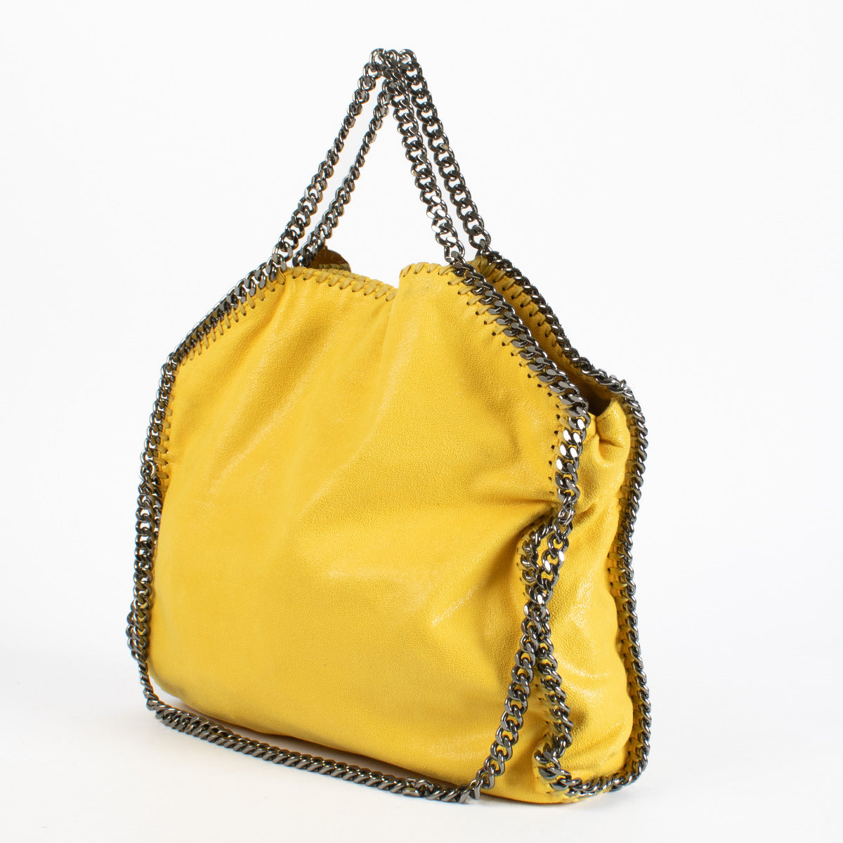Stella McCartney Yellow Falabella Tote Bag