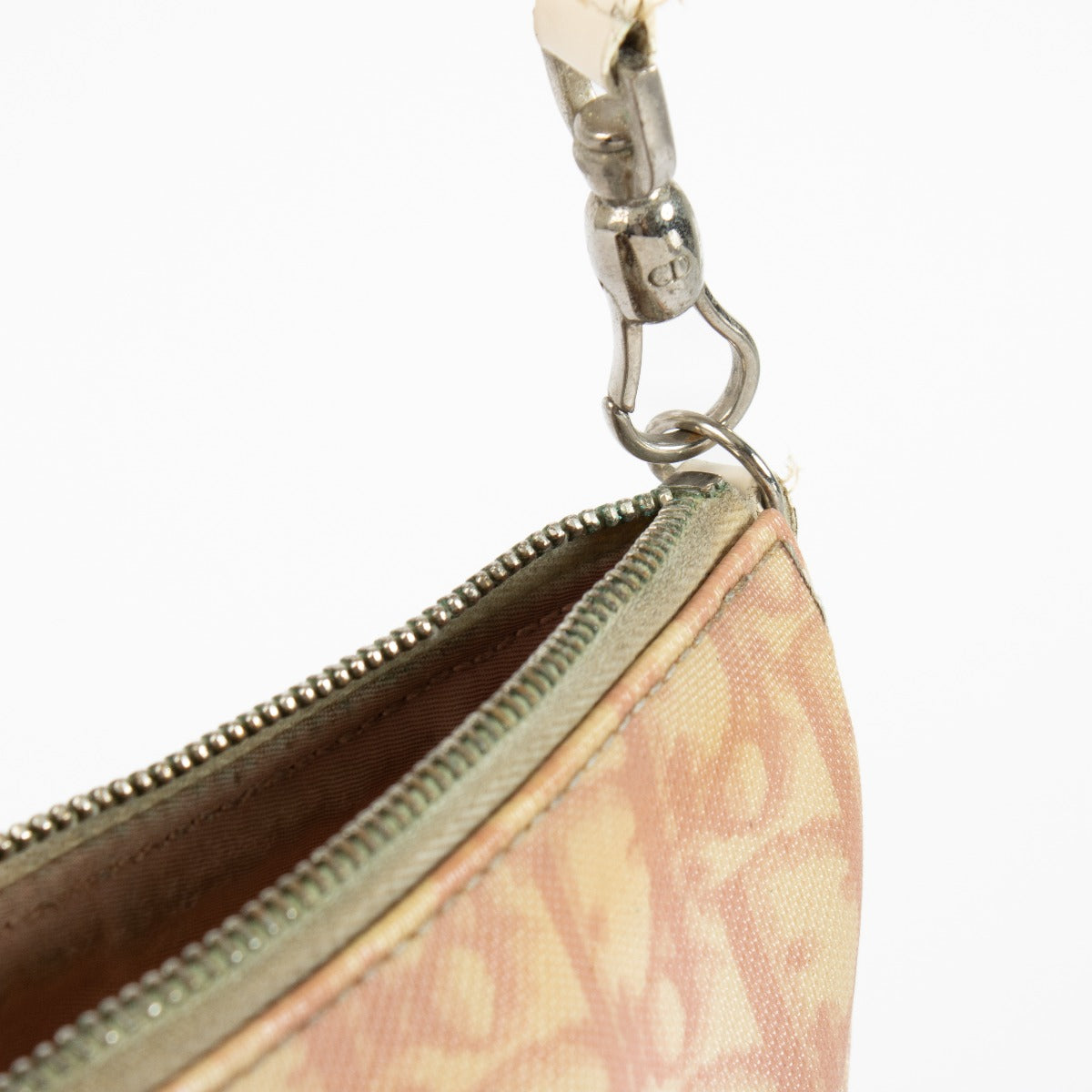 Christian Dior Pink Oblique Saddle Rodeo Pouch