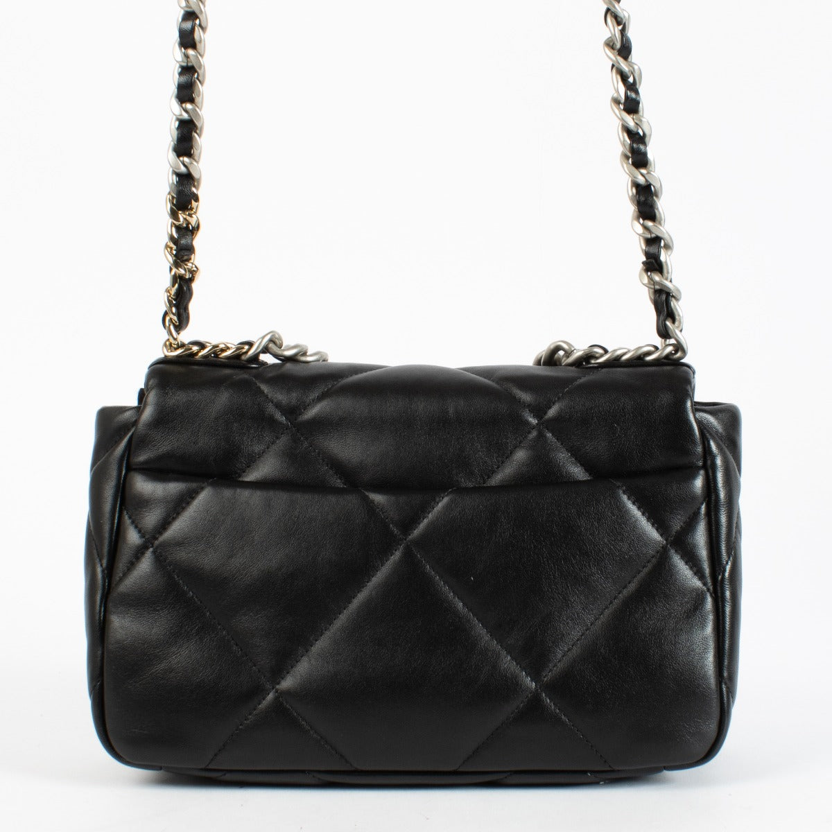 Chanel Zwarte Kleine Chanel 19 Tas