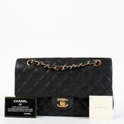Authentic Preloved Chanel Black Caviar Medium Classic 11.12 Classic flap bag on labellov.com