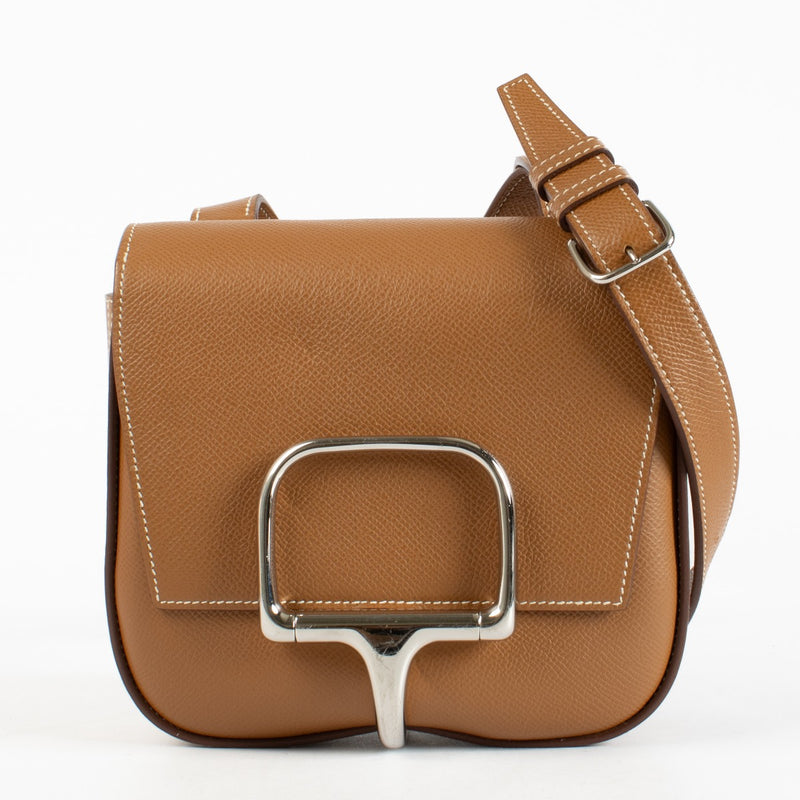 Hermès Della Cavalleria Mini Gold Epsom PHW