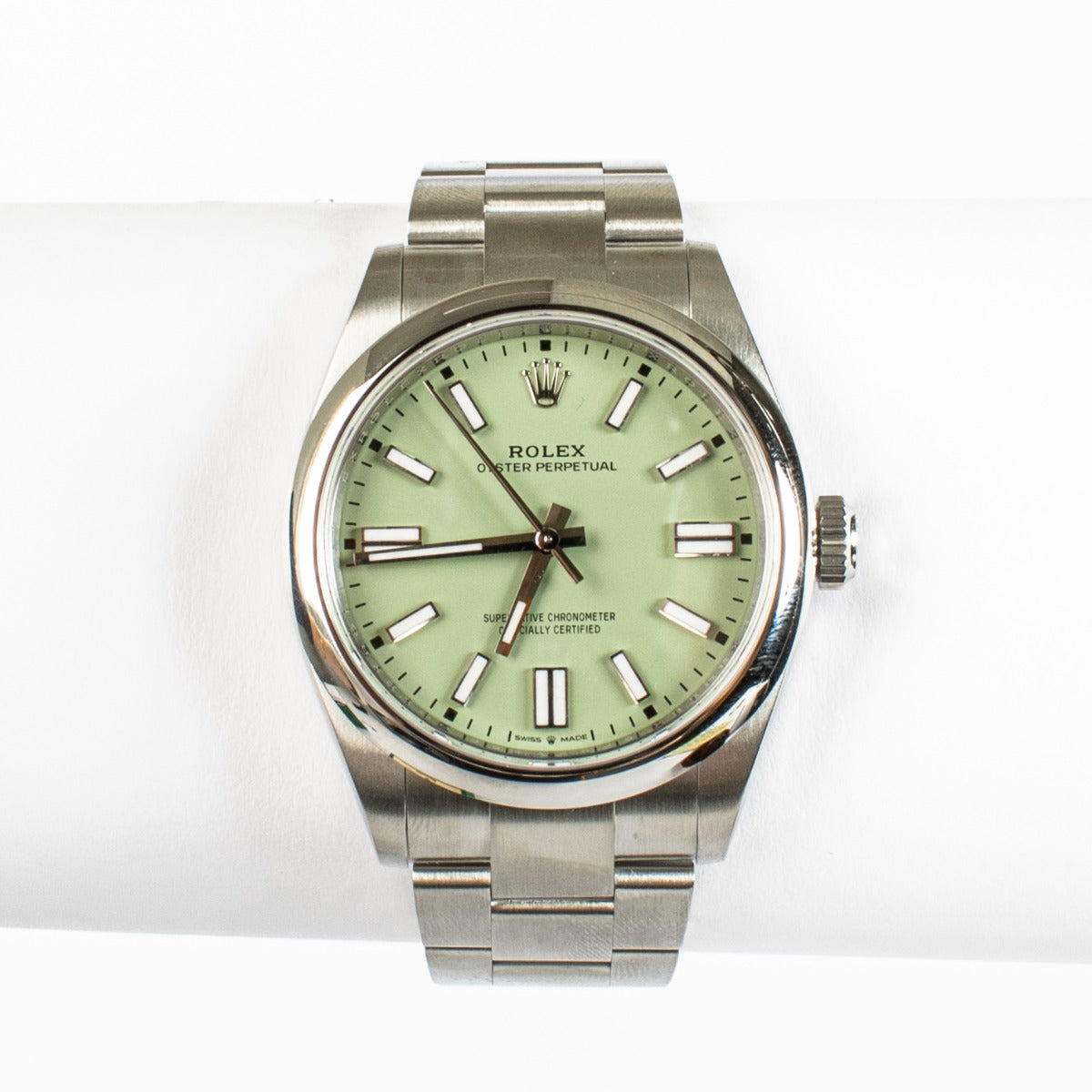 Montre Rolex Oyster Perpetual 41 Pistache