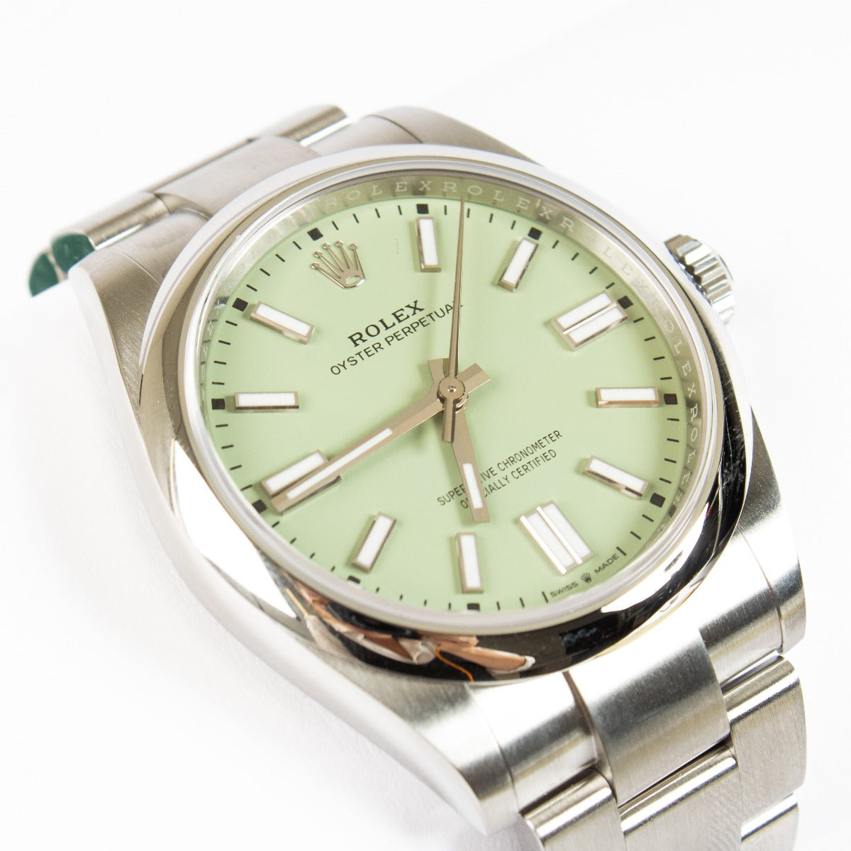 Montre Rolex Oyster Perpetual 41 Pistache