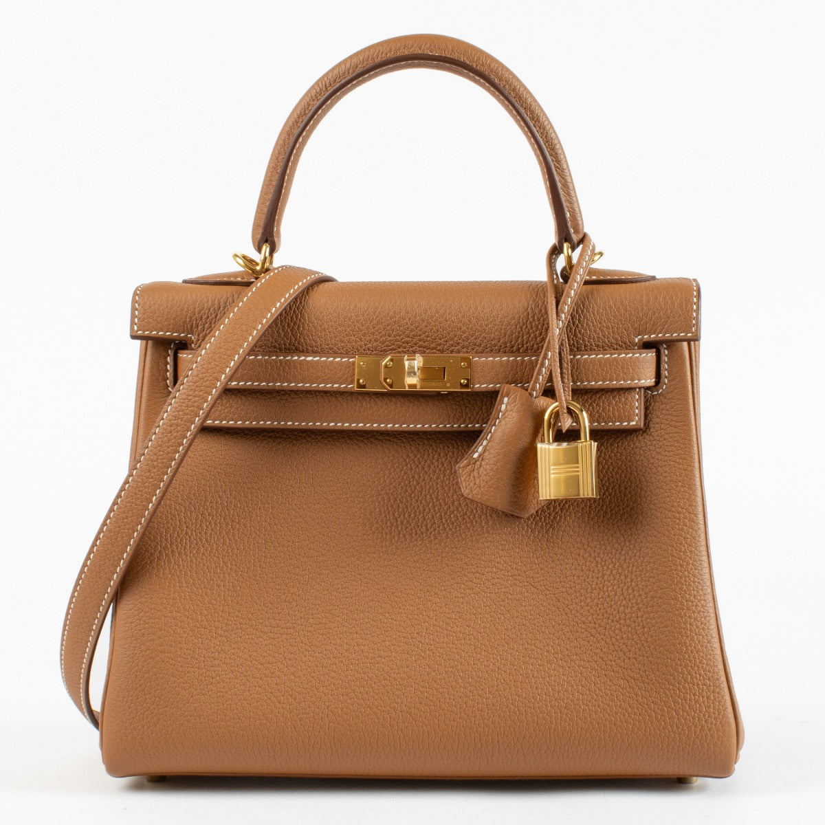 Hermès Kelly 25 Goud Togo GHW