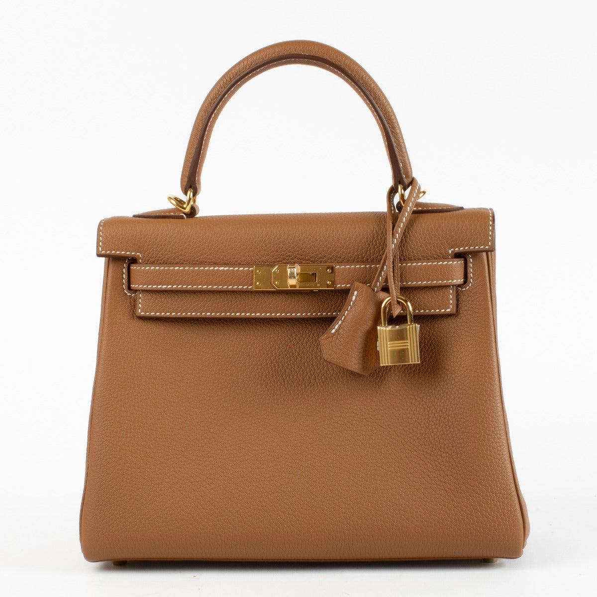 Hermès Kelly 25 Goud Togo GHW