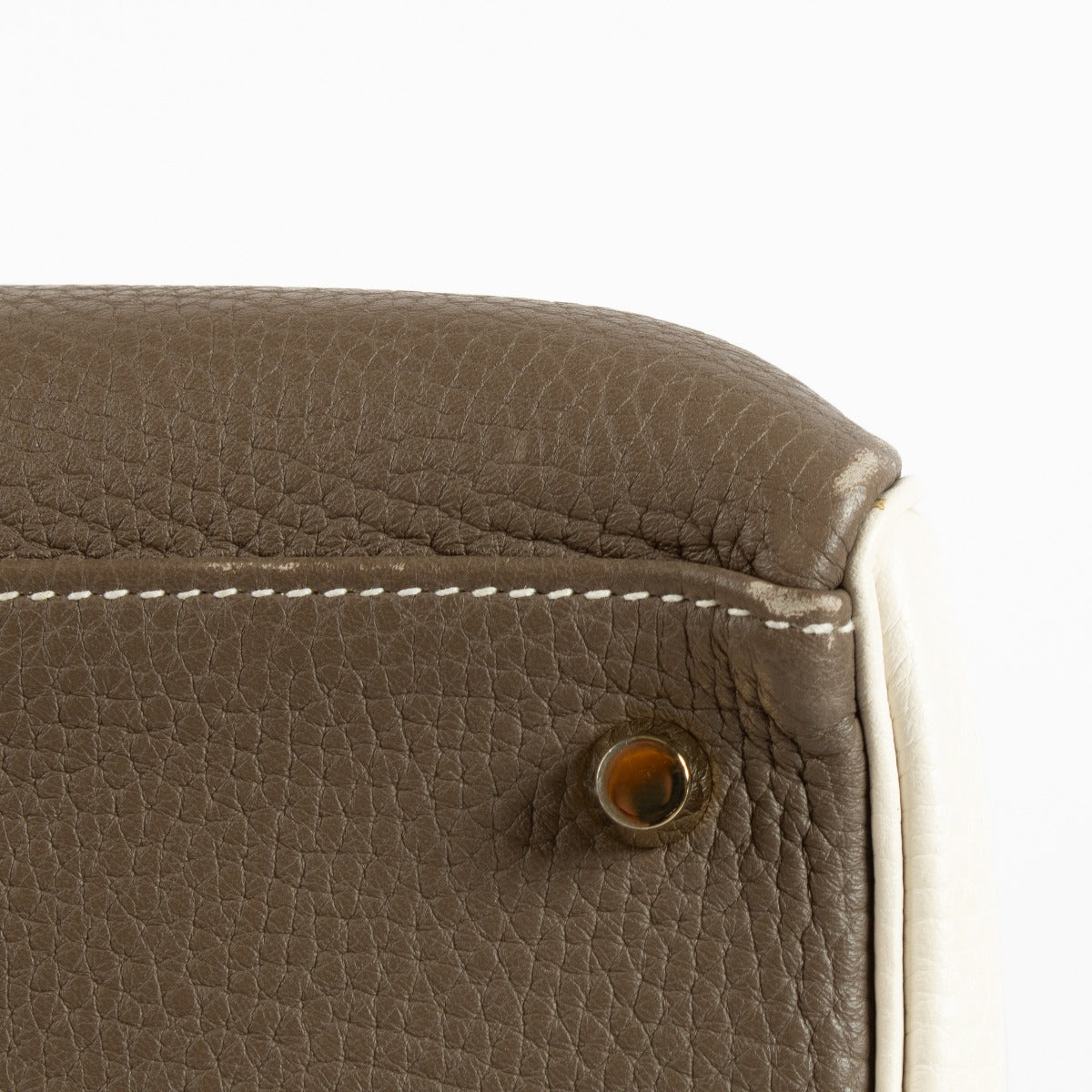Hermès HSS Kelly 35 Etoupe/Nata Clemence GHW