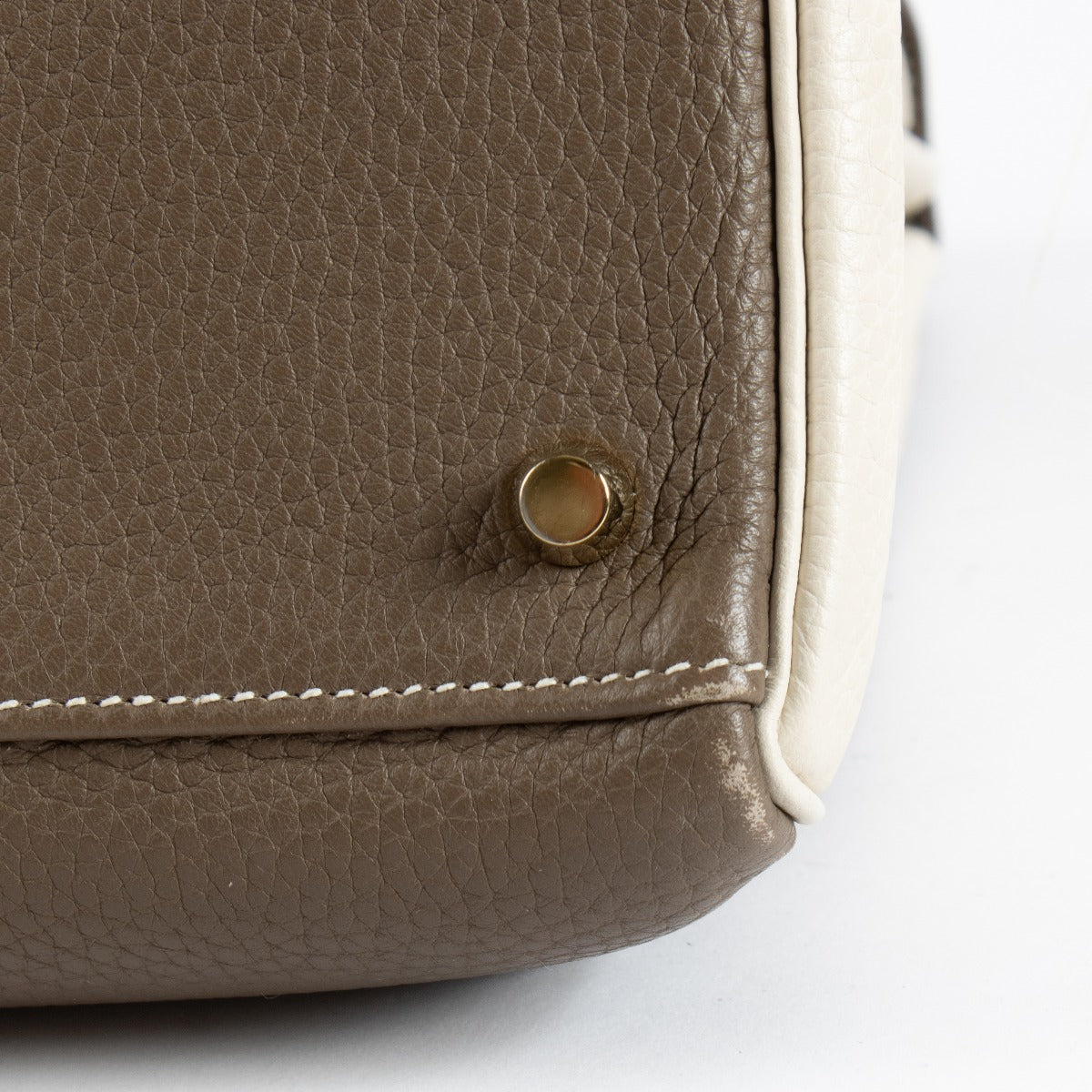 Hermès HSS Kelly 35 Etoupe/Nata Clemence GHW